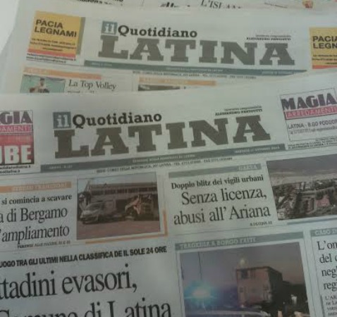 Il Quotidiano di Latina resta in edicola. Per i giudici può continuare l’attività editoriale