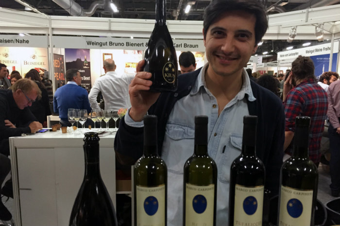 Paolo Carpineti alla WeinMesse di Berlino