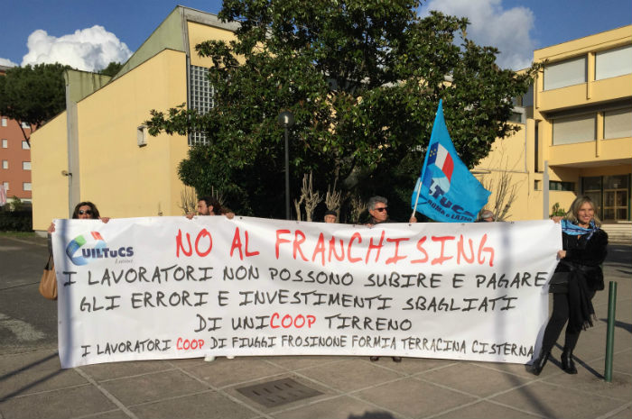 Protesta Coop Terracina