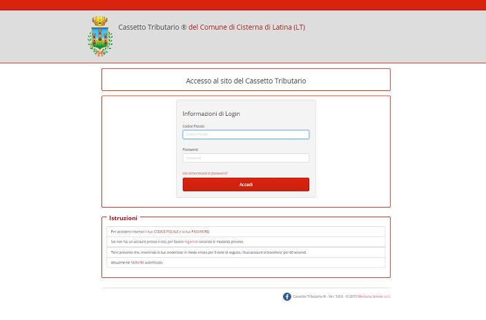 A Cisterna la TARI si paga online con il “Cassetto tributario”