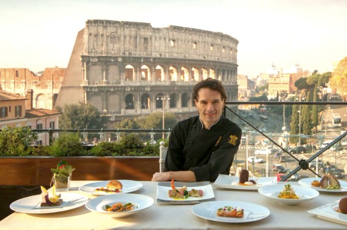 Giuseppe di Iorio al Carrefour di Latina, cena evento con lo chef stellato