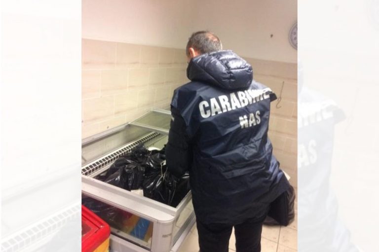 I Nas di Latina sequestrano circa 300 chilogrammi di carne in un ristorante di Formia