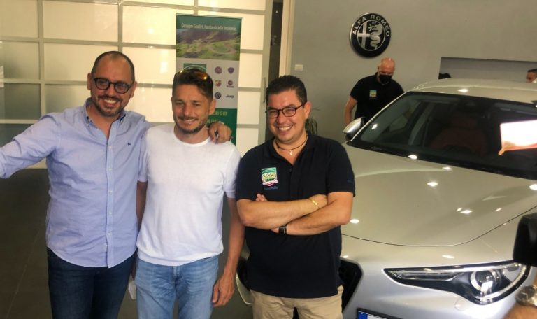 Si rinnova la partnership tra Giancarlo Fisichella ed il gruppo Eco Liri: ieri mattina l’incontro a Formia
