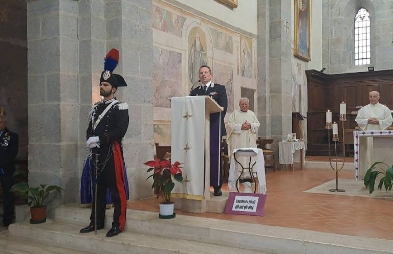 A Valvisciolo la celebrazione del Precetto Pasquale dei Carabinieri