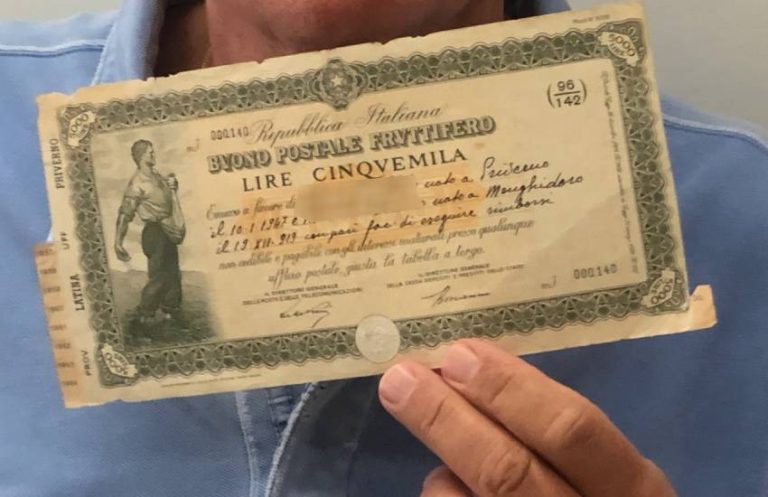 Scopre un vecchio buono postale valutato oltre 100mila euro, ma Poste non vuole pagare. La battaglia legale di un pensionato pontino