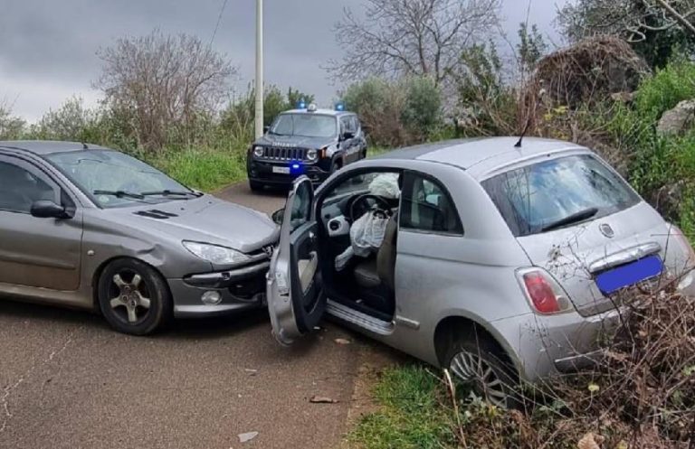 Incidente a Roccagorga: scontro tra due auto, tre feriti trasportati in ospedale