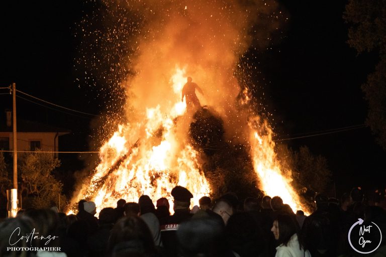 Focaraccio di San Giuseppe: un’esplosione di emozioni nella seconda edizione a Monte San Biagio