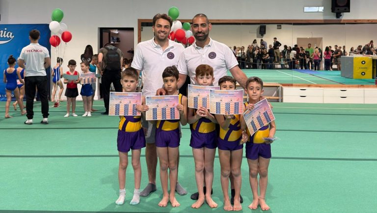 Il Centro Ginnastica Pontino di Opes presente all’evento Supergym FGI