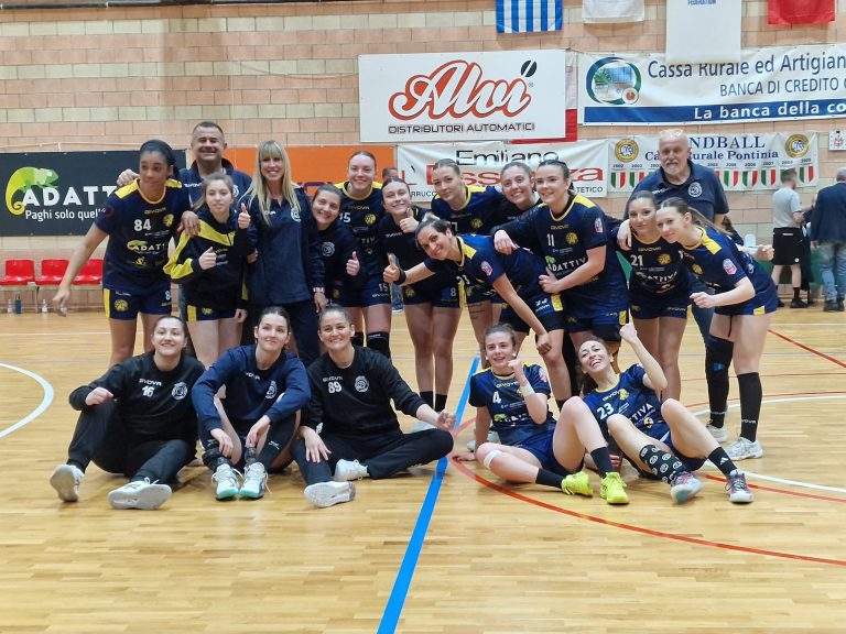 Pallamano, domani l’Adattiva Pontinia sfida Salerno per la semifinale di andata dei playoff scudetto