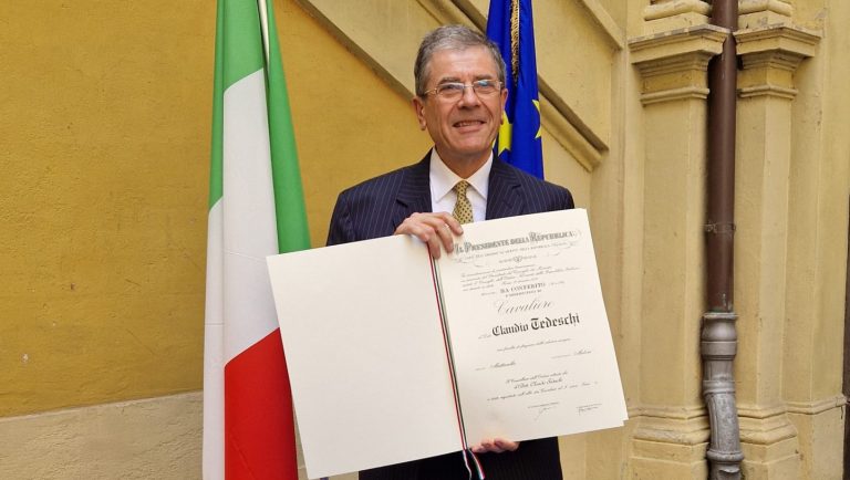 Claudio Tedeschi è Cavaliere della Repubblica: “Grazie a Formia che ha creduto nel nostro progetto ambientale e social”