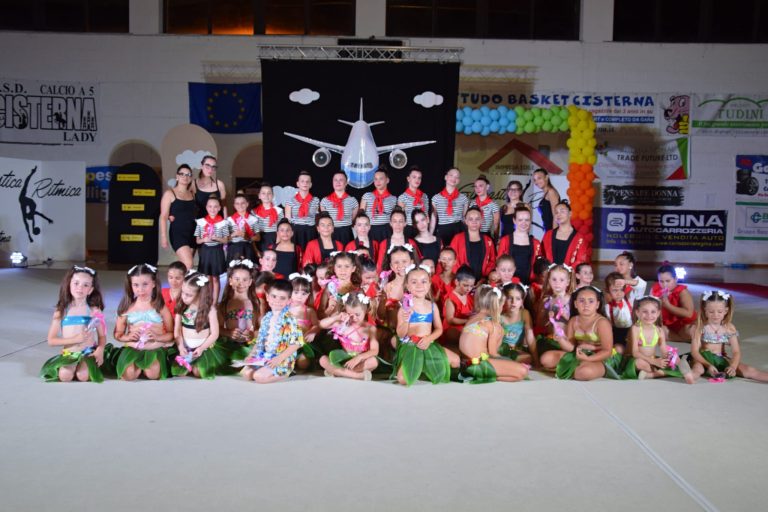 Un saggio indimenticabile per la Ginnastica Ritmica UISP Latina