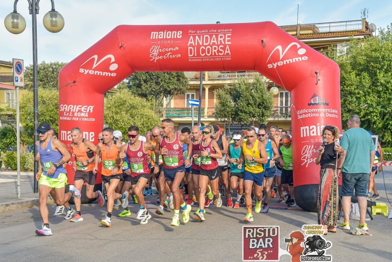 Sisto Run 2025: Papoccia e Fanella trionfano sul traguardo di Borgo Vodice