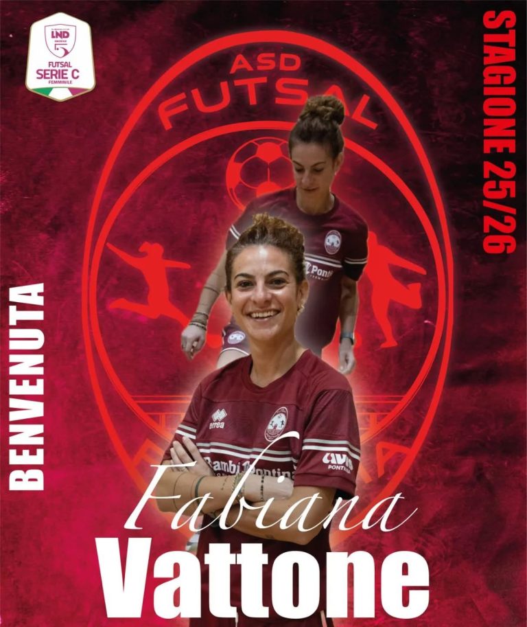 L’Asd Futsal Pontinia 2017 annuncia il ritorno di Fabiana Vattone