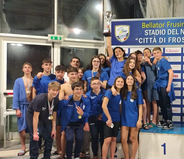 Aquaria protagonista alle finali regionali UISP: secondo posto su 18 squadre a Frosinone