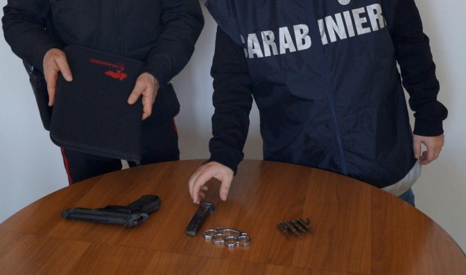 Terracina: detenzione illegale di munizioni da guerra. Arrestato un 49enne pregiudicato
