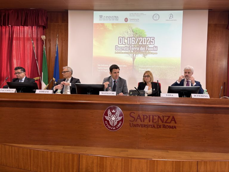 Focus a Latina sul “Decreto Terra dei Fuochi”: imprese e istituzioni a confronto sulle nuove responsabilità ambientali