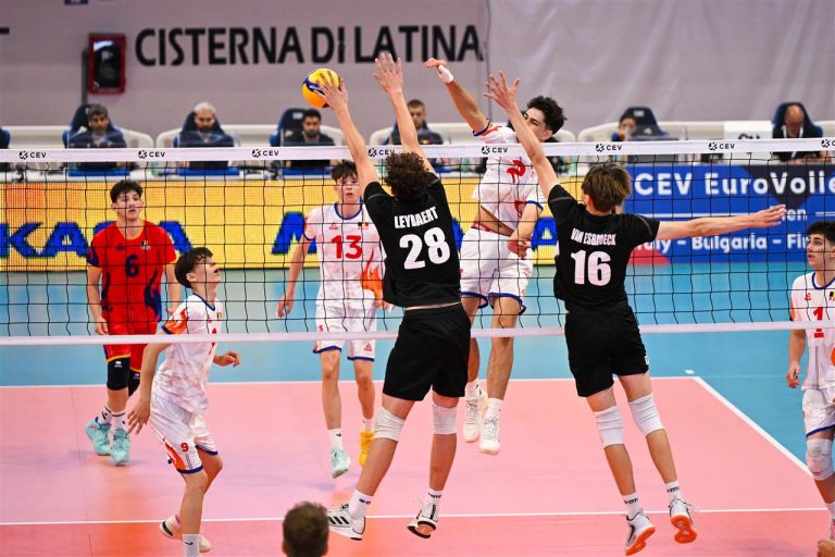 Europeo U18 di pallavolo maschile, terza vittoria per il Belgio e primato solitario: primo successo per la Spagna